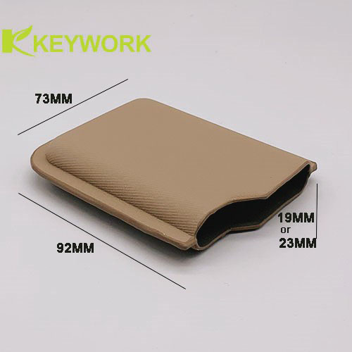 Les lunettes de soleil pliables ultra minces à la mode de caisse de lunettes de soleil gainent le cuir d'unité centrale d'ECO