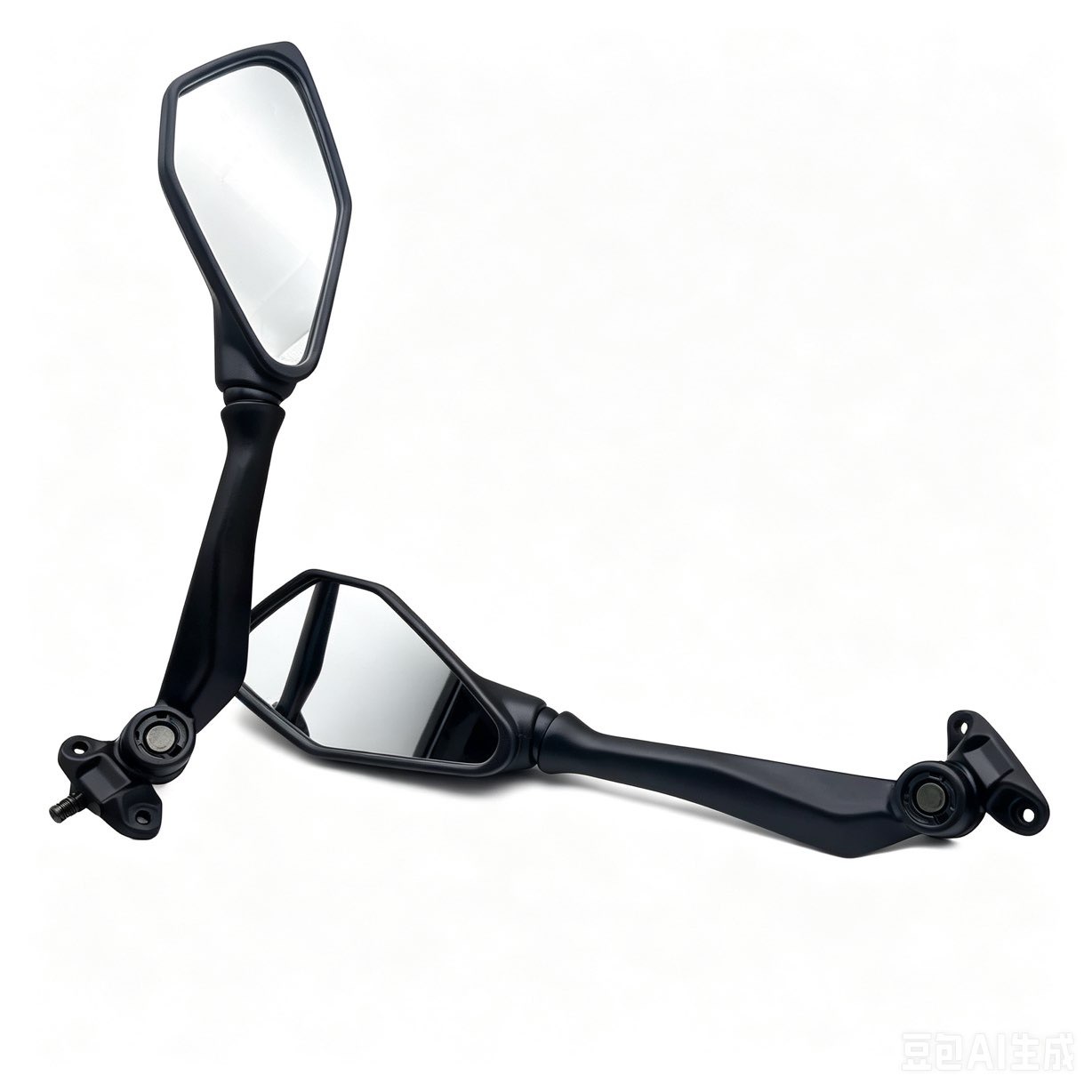 Motorcycle Long Extended Rear View Mirror Anti-Shake Clear Vision Mirror Upgrade