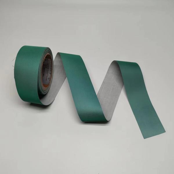 Зелёная отражающая ткань с высокой видимостью для швейной безопасности одежда сумки модная рабочая одежда