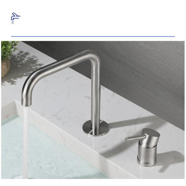 Anti Corrosion Bathroom SUS304 Stainless Steel Faucet Tap Concealed Ceramic Spool