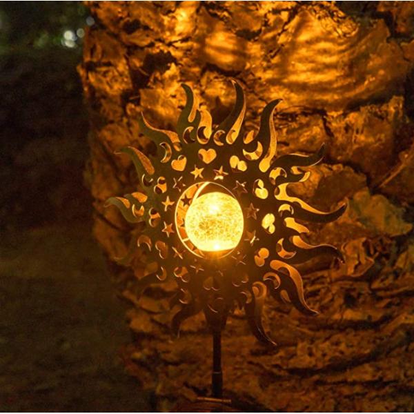 0.02W Waterproof LED Solar Garden Lights