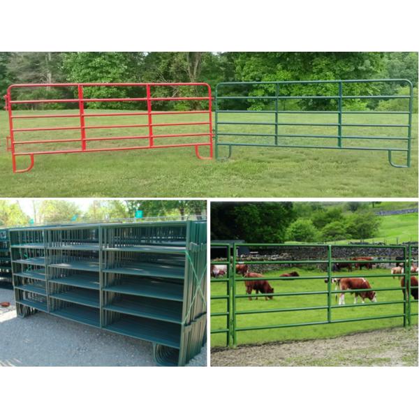 5ft High By 12ft Long Portable Horse Corral Panels Galvanized And Powder Coated