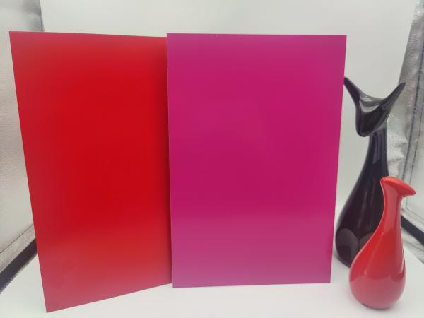 Corrosion Resistance Fire Rated ACP Sheets For Balcony 3.0mm Thick Solid Color Surface Coating