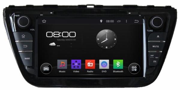 Ouchuangbo Auto GPS Navigation DVD Multimedia Kia for Suzuki SX4 /S Cross 2014 Pure Android 4.4 System OCB-8073D