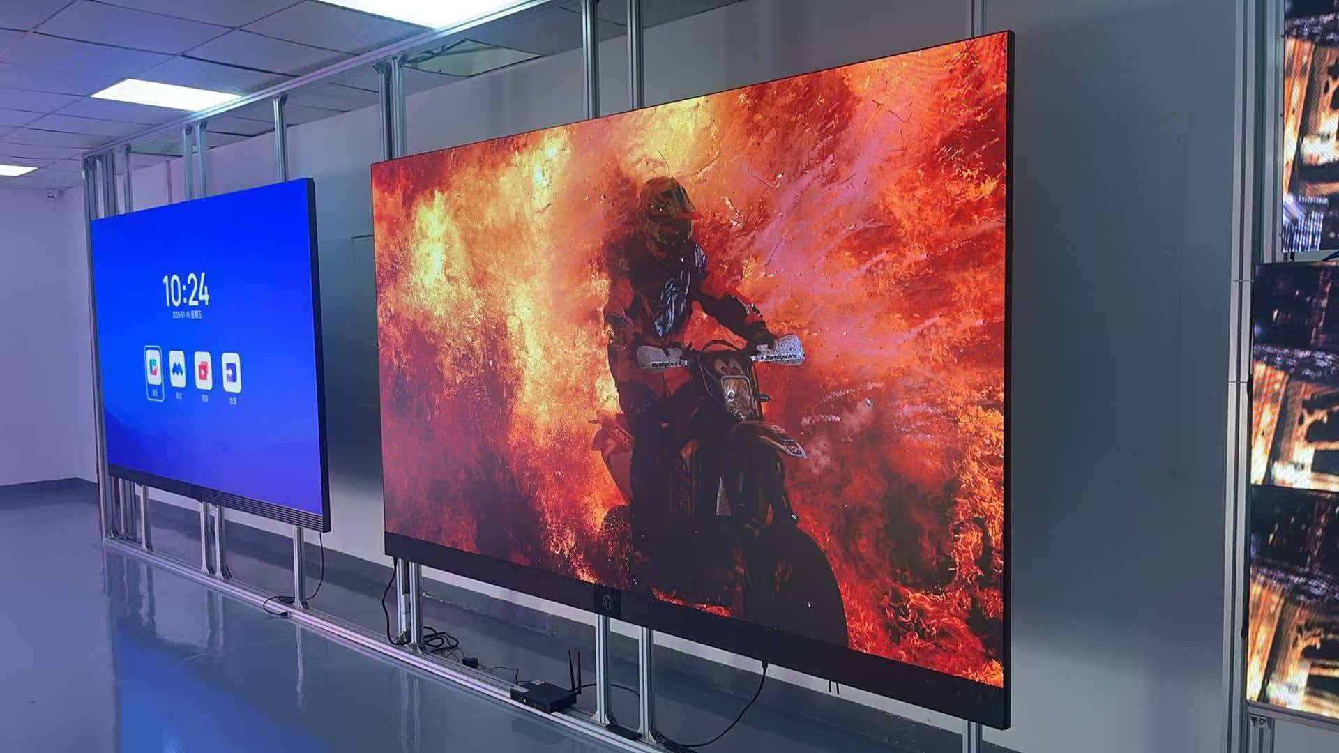 High Definition Indoor Fine Pitch LED Video Wall Display With 1.25mm 160° Viewing Angle