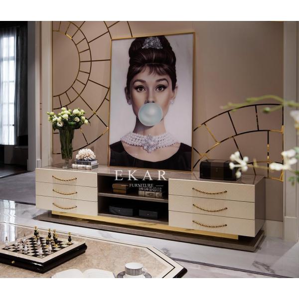 Elegant Leather Modern Sofa Set Design Living Room Furniture Set