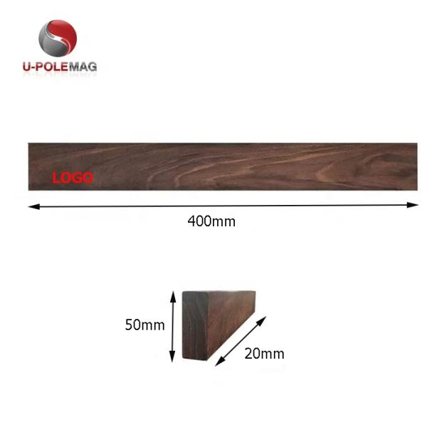 Porteur de couteau magnétique à noix de 16 pouces pour mur Gardez vos couteaux à portée de main