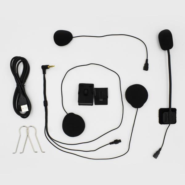 Внутренная связь шлемофона Bluetooth 4,2 3.7V 650mAh водоустойчивая