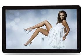 Shockproof 26 12 46 Wall Mount LCD Display Digital Signage Full HD 1080P , Ipad style