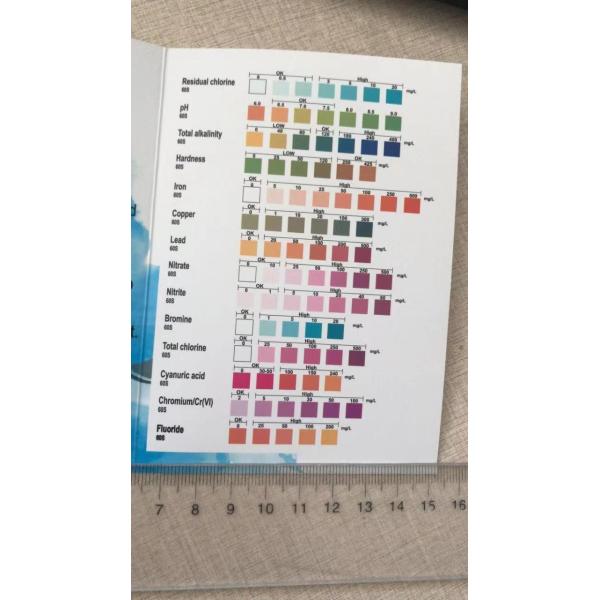 Qualitative 31 Items Water Quality Test Strips 50/100/150/200pcs/Bottle