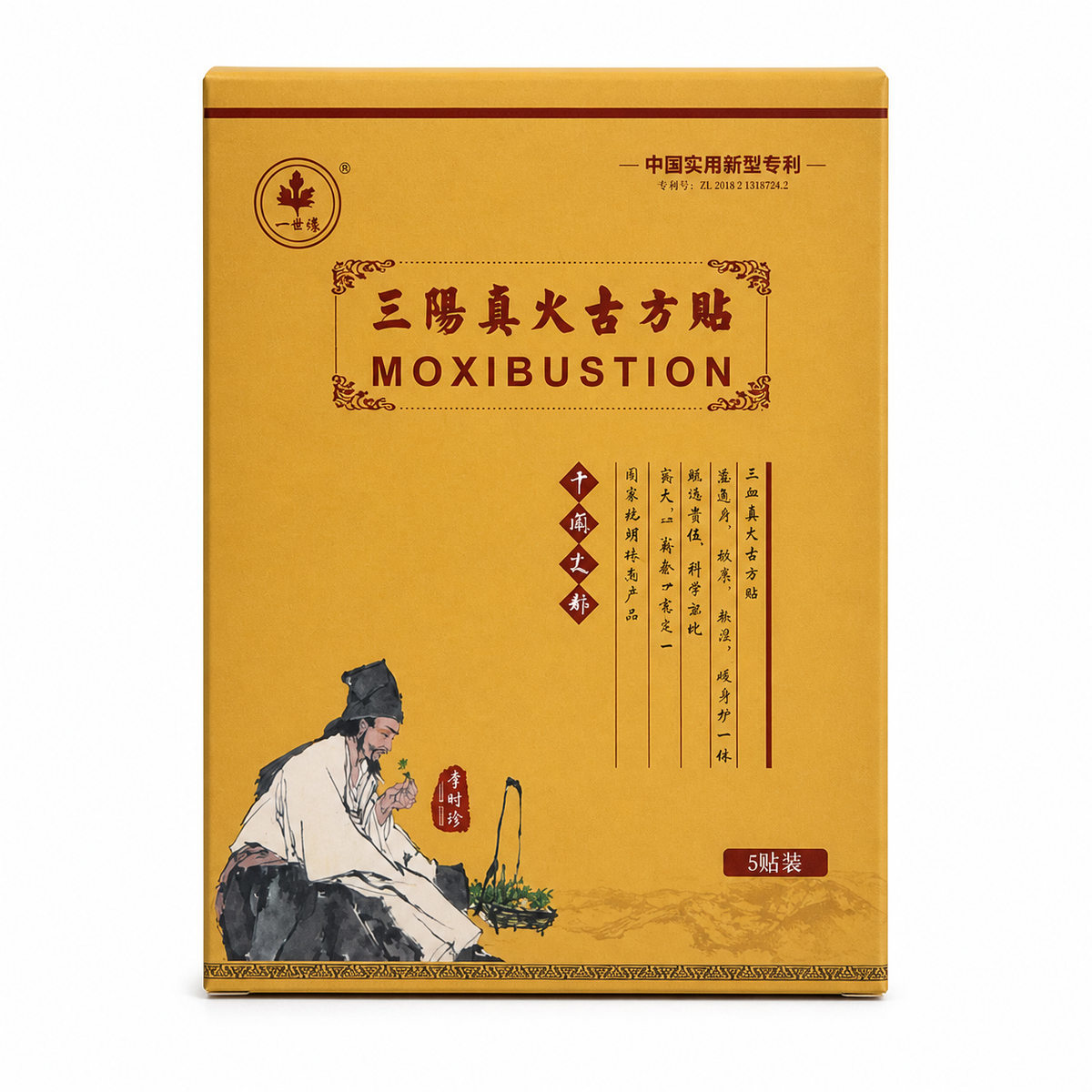 Sanyang Ancient Formula Patches in a Five-Piece Wholesale Box