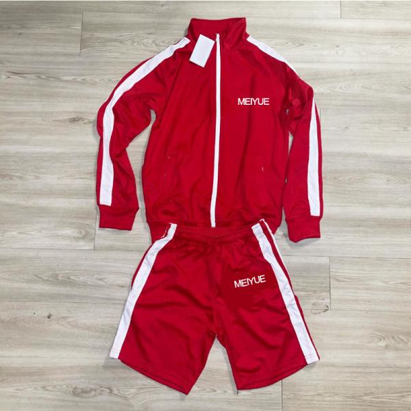 Logotipo de bordado personalizado chaqueta calzoncillos traje de sudor ropa de nylon ropa de vestir calzoncillos calzoncillos calzoncillos masculinos calzoncillos de nylon calzoncillos de jogging