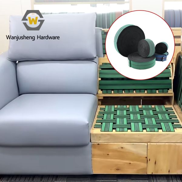 Elastic Sofa Tape 50mm Polyester Woven Tape Interior Decoration Tape Is Used for Furniture Sofa Maintenance and Reinforcement