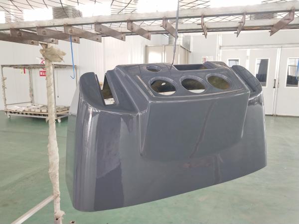 Standard Size Fiberglass Tractor Parts Fiberglass Engine Cover ISO9001