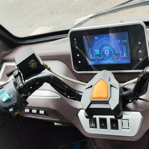 Optional Clutch Gas Powered Tricycle , 16-18L Fuel Tank OEM 3 Wheel Motorized Tricycle