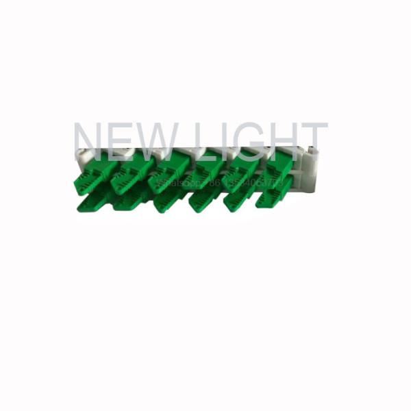1U Rack Mounted 48 Port LC Fiber Optic Patch Panel for OM3/OM4 Multimode Fiber Management