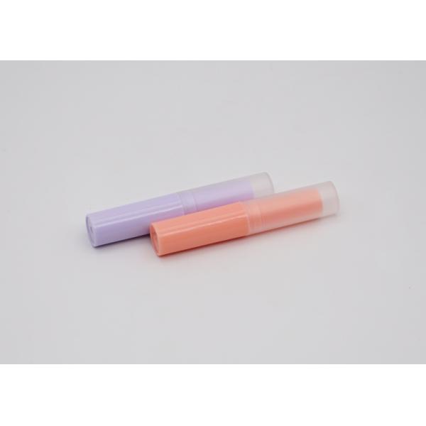 Трубки 3.5г ПП бальзама губы пакета красоты тонкие украшают дырочками контейнер бальзама губы