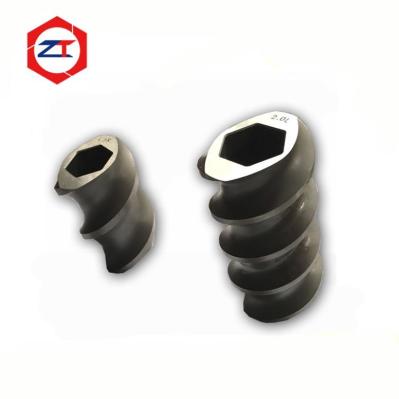 Six Side Extruder Screw Elements 6542 Material OD 43.2mm For Lab Machine Parts Screw