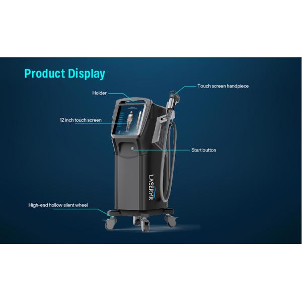 Máquina de depilación láser de diodo de 1000W 808nm a bajo precio