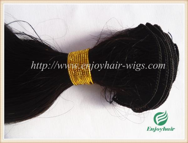 Hand tied weaviing Brazilian virgin remy hair,body wave hair extension no shed no tangle