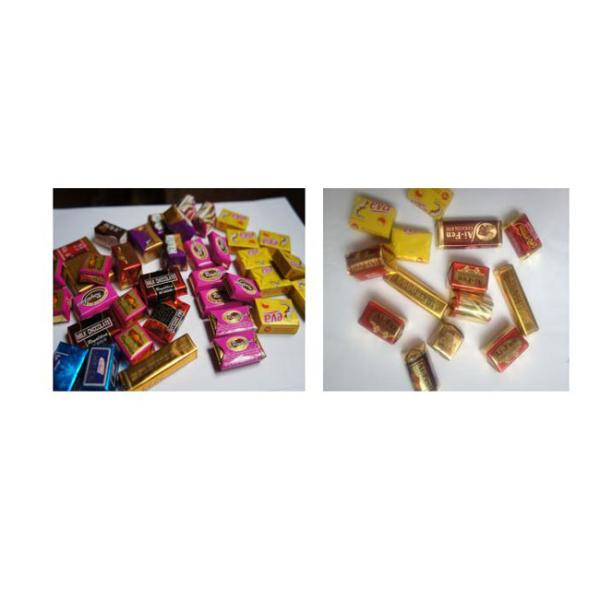 Машина упаковки шоколада алюминиевой фольги 150pcs/Min