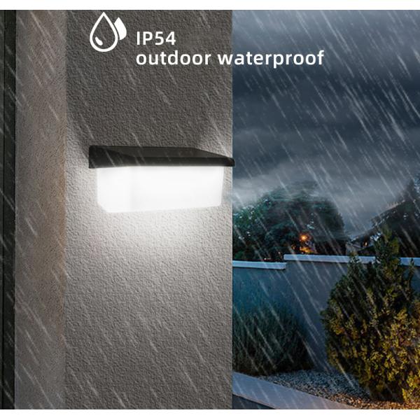 Villa Hotel Outdoor Garden Solar LED Wall Light with Motion Sensor and Remote Control