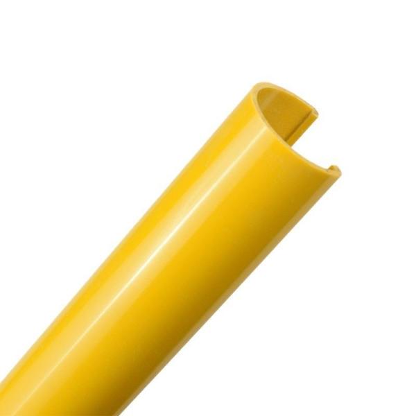 Orange Yellow PE Profile Recyclable Plastic Door Edge Trim Profiles Customized