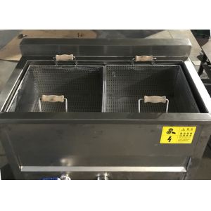 Amendoim automático de Chips Frying Machine Nuts Onion da batata do gás que frita a máquina