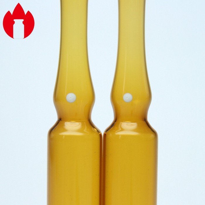 Ясная или янтарная стеклянная пробирка ампулы впрыски ампулы 1ml 2ml 5ml 10ml медицинская