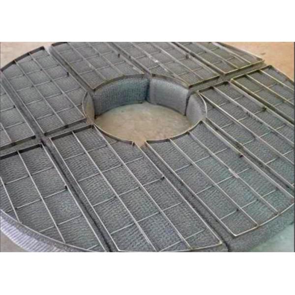 Chemical Column Wire Mesh Demister Pad For Liquid And Gas Seperation