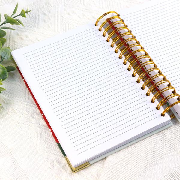 Custom Logo Spiral Bound Notebook Journal Printing A5 Hardcover