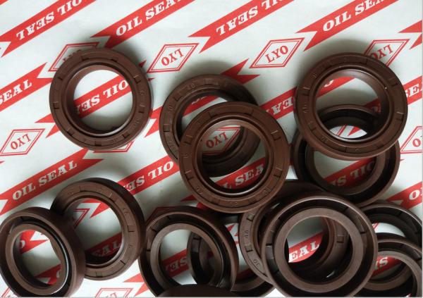 TC framework oil seal,model 25*47*7,NBR material,color is generally biack and brown.
