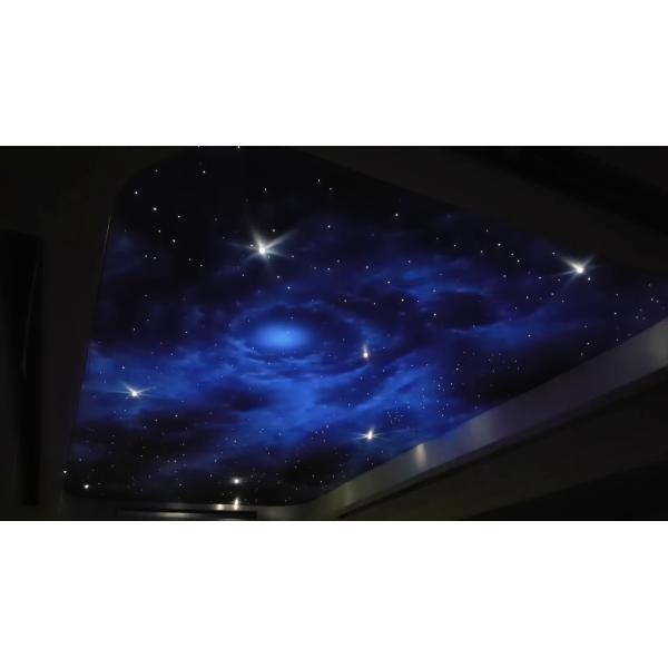 панель 60x60cm звезды оптического волокна 80W RGBWY для домашнего дистанционного управления кино