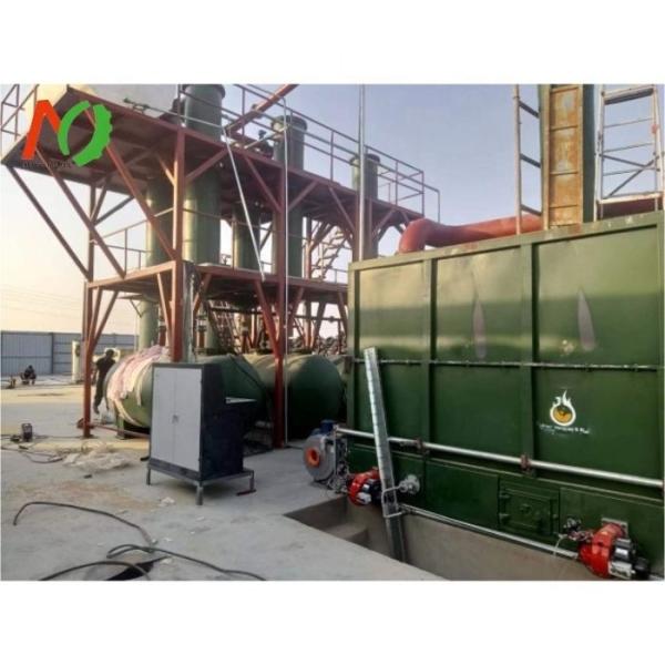 Batch Flow Engine Oil Regeneration Black Oil Filtration Machine with Directly Heating