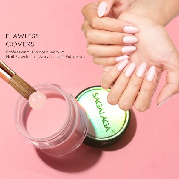Vente en gros de poudre d'ongles glitter acrylique en vrac acrylique de haute qualité pour poudre d'ongles
