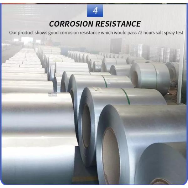 Горячая окунутая гальванизированная стальная катушка DX51D Z275 Z350 катушка GL стальная