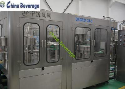 Pet Bottle Carbonated Beverage Filling Machine , 8000 Bph Auto Water Bottle Packing Machine