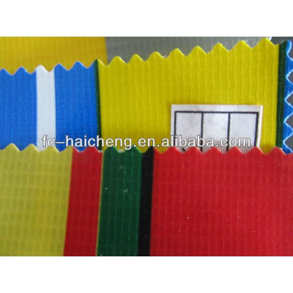 Wholesale UV/FR treated PVC tarpaulin per meter