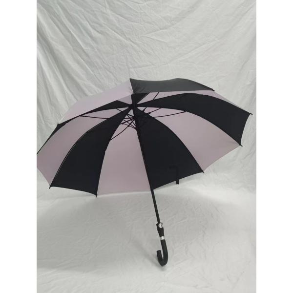 Windproof Auto Open Golf Umbrella with Custom Logo Prints and 130cm Open Diameter