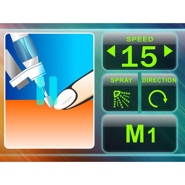 32500RPM Máquina de perforación de uñas con spray de agua Máquina eléctrica portátil de pulido de uñas