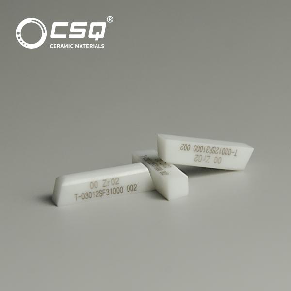 Zro2 Advanced Structural Ceramics Clamping Plate Wear Resistant Fulcrum