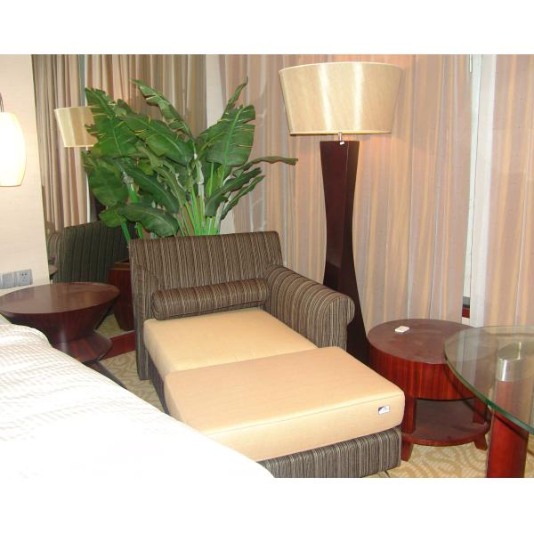 Modern Leisure Linen Chaise Lounge Couch For Hotel , Velvet Chaise Lounge