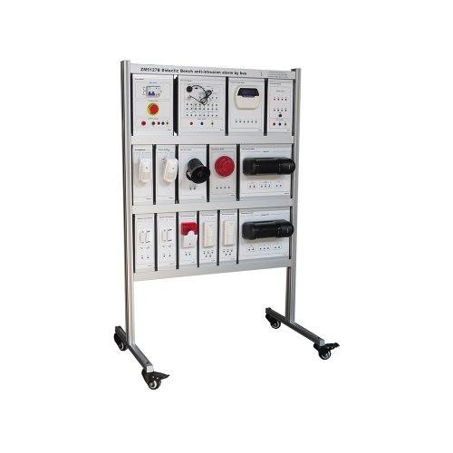 Anti Intrusion Alarm Didactic Bench Didactic Equipment Building Automation Training Equipment