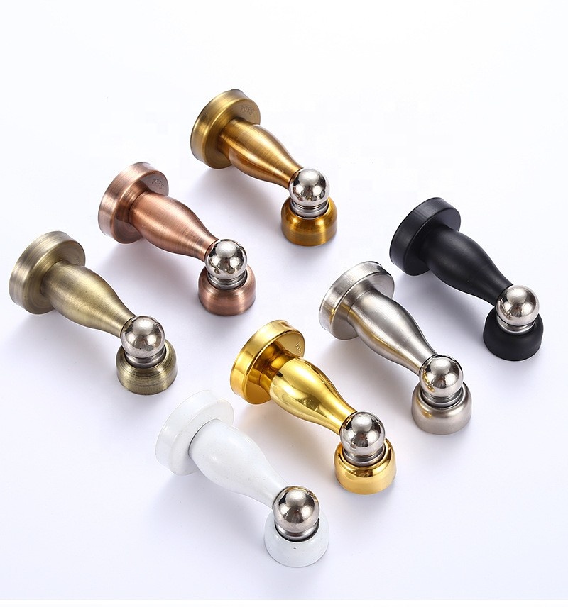 Stainless Steel Modern Anti-Collision Door Stopper Easy Installation Wall Mount for Hotel Use 1 Year Warranty Total Project