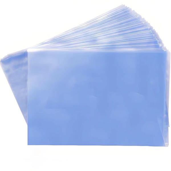 4X6 Shrink Wrap Bags 500 Pack For Soap Bar, Bath Bomb, Small Gift, Clear Heat Shrink Wrap/PVC Shrink Film Bags
