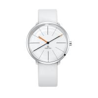 Fournisseur japonais de Canton de porcelaine de mouvement de bijoux de perle de logo d'OEM de bracelet en cuir de montre-bracelet de femmes