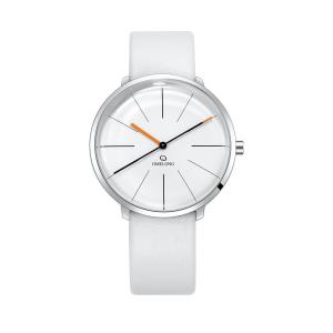 Women wrist watch leather strap oem logo pearl jewelry japanese movement china