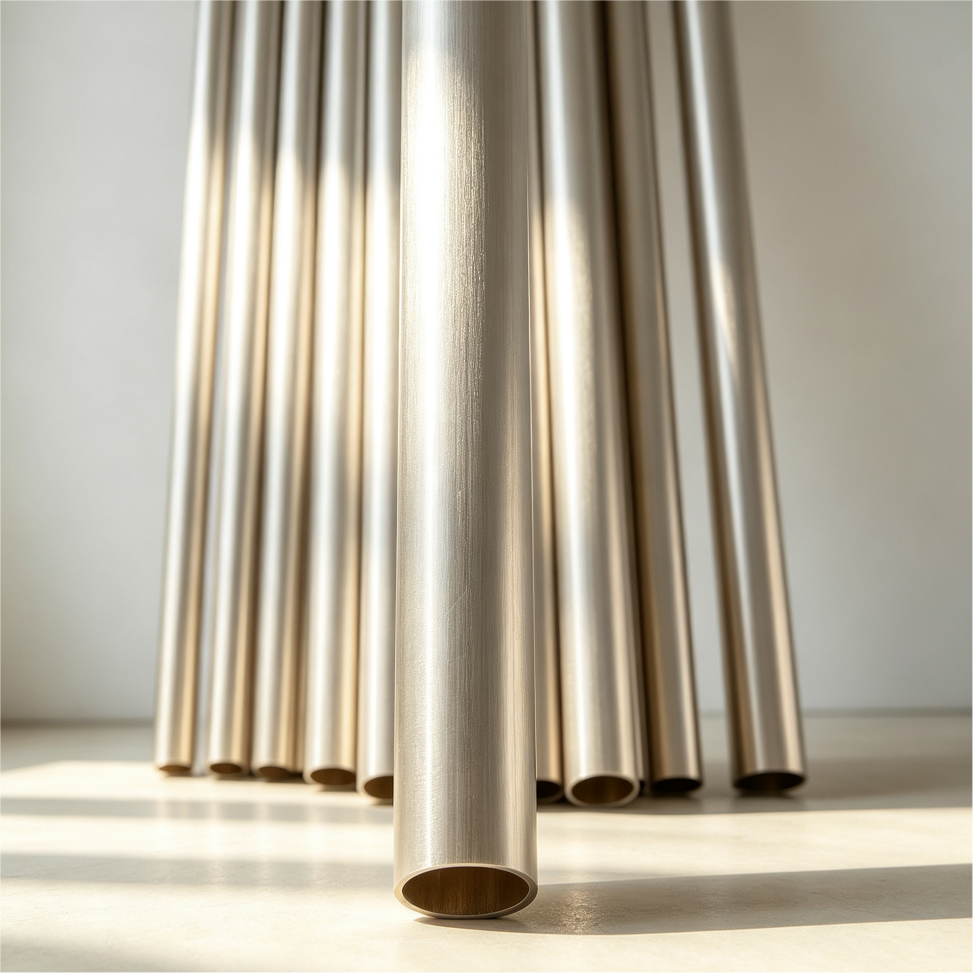 ASME SB111 C71500 CuNi 70/30 Seamless Tube with High Resistance to Seawater Corrosion and Solution Annealed Finish for Heat Exchanger Applications
