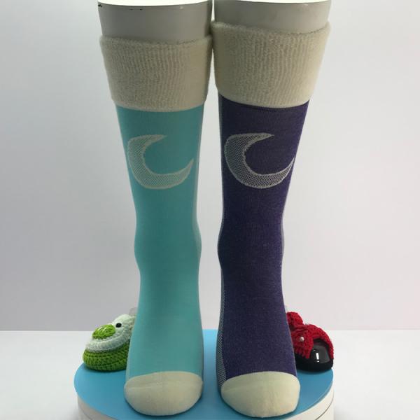 Printed Thick Socks Knitting Machines Cozy Long Socks for Women's Winter Home Casual Style