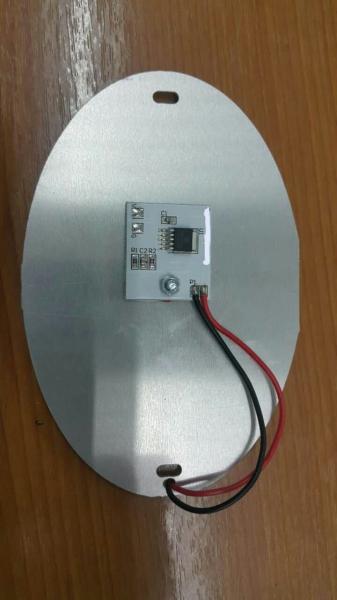 Customized 24V 15W Warm White Elliptical LED Module With Heating Radiator for Booth Lighting